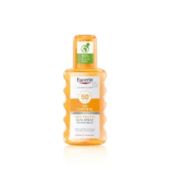 Eucerin Sun Oil Control Dry Touch Sun Spray Transparent SPF50+ Sunscreen 200ml (6.76floz)