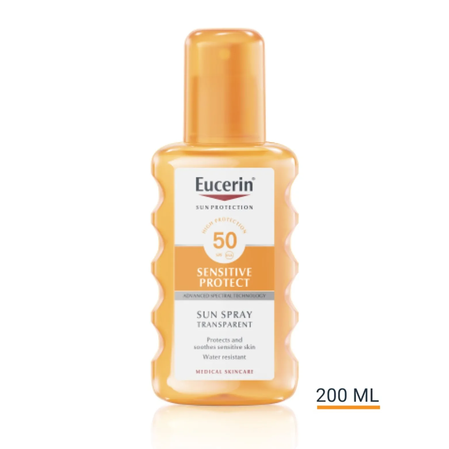 Eucerin Sun Oil Control Dry Touch Sun Spray Transparent SPF50+ Sunscreen 200ml (6.76floz)