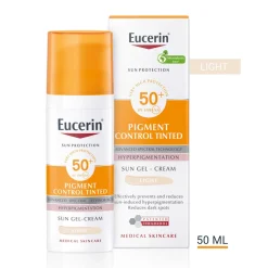 Eucerin Sun Pigment Control Sun Tinted Gel-Cream SPF50+ Light 50ml (1.69floz)