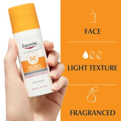 Eucerin Sun Pigment Control Sun Fluid SPF50+ Sunscreen 50ml (1.69floz)