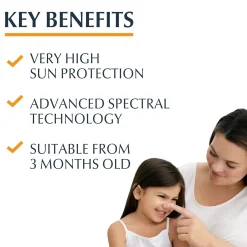 Eucerin Sun Sensitive Protect Kids Dry Touch Sun Gel-Cream SPF50+ 400ml (13.5floz)