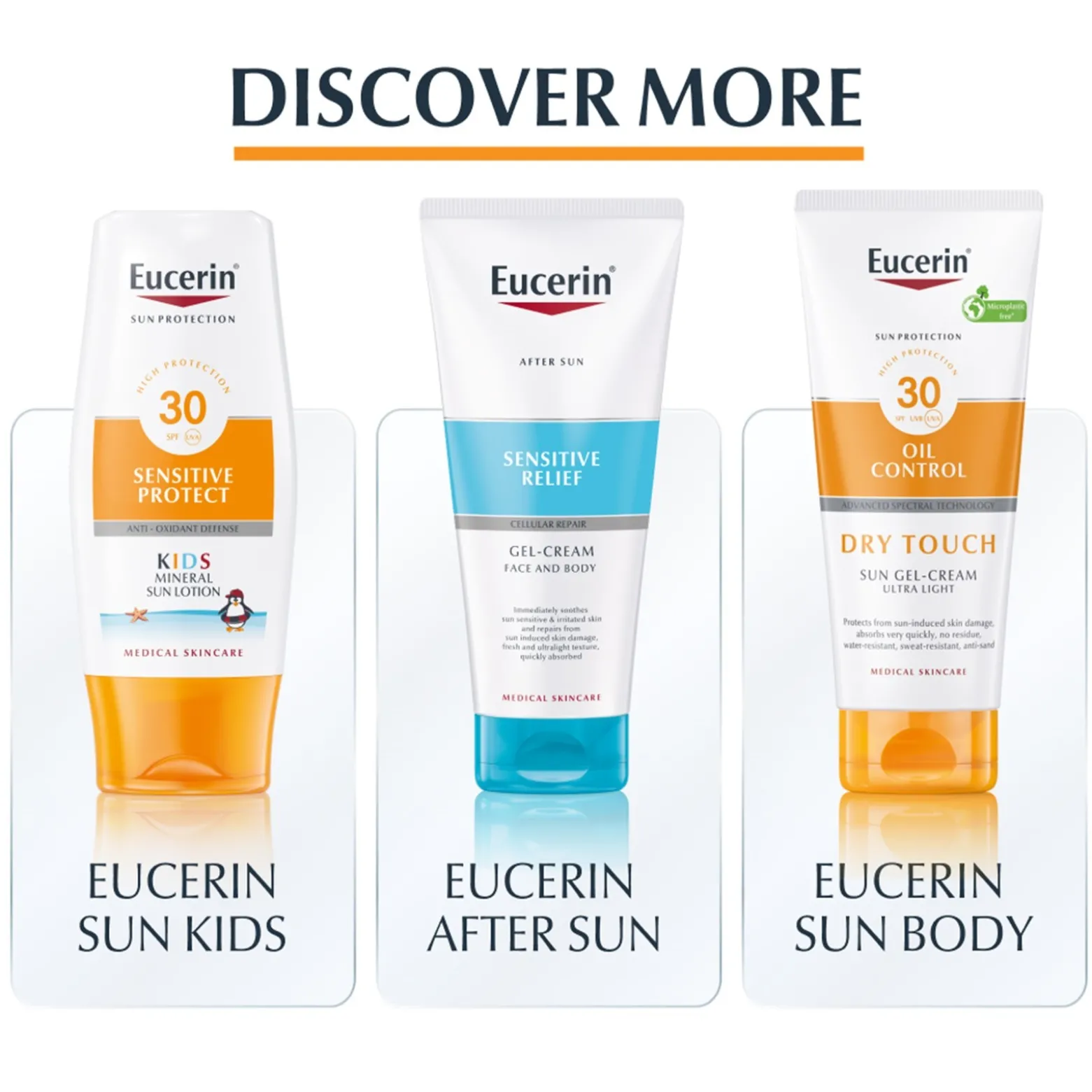 Eucerin Sun Sensitive Protect Sun Spray Sunscreen SPF50+ 200ml (6.76floz)