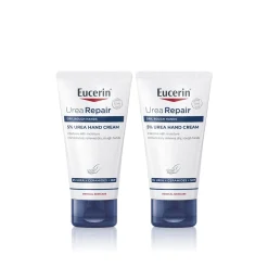 Eucerin UreaRepair Hand Cream 5% Urea 75mlx2 (2.53flozx2)