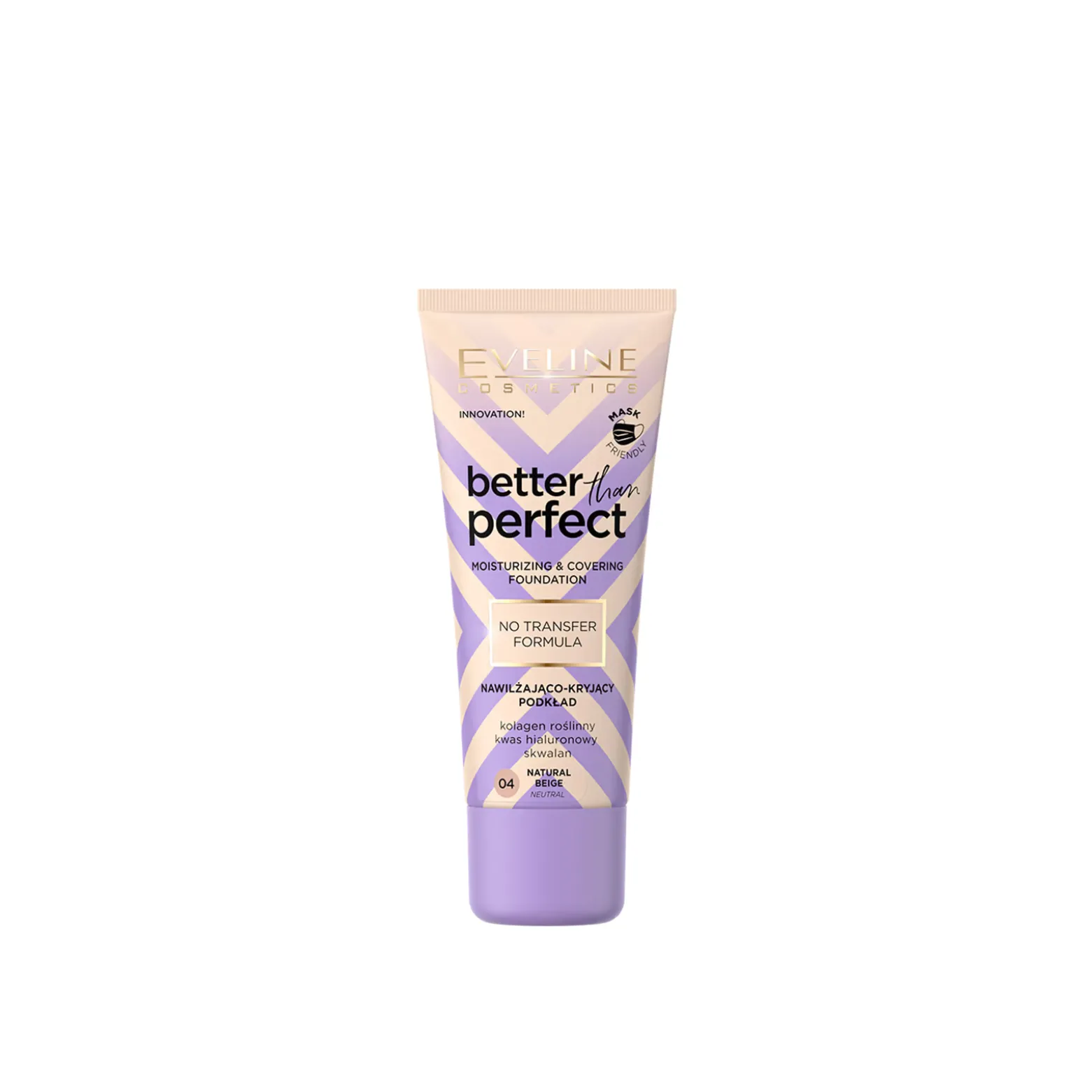 Eveline Cosmetics Better Than Perfect Moisturizing & Covering Foundation 04 Natural Beige 30ml (1.06floz)