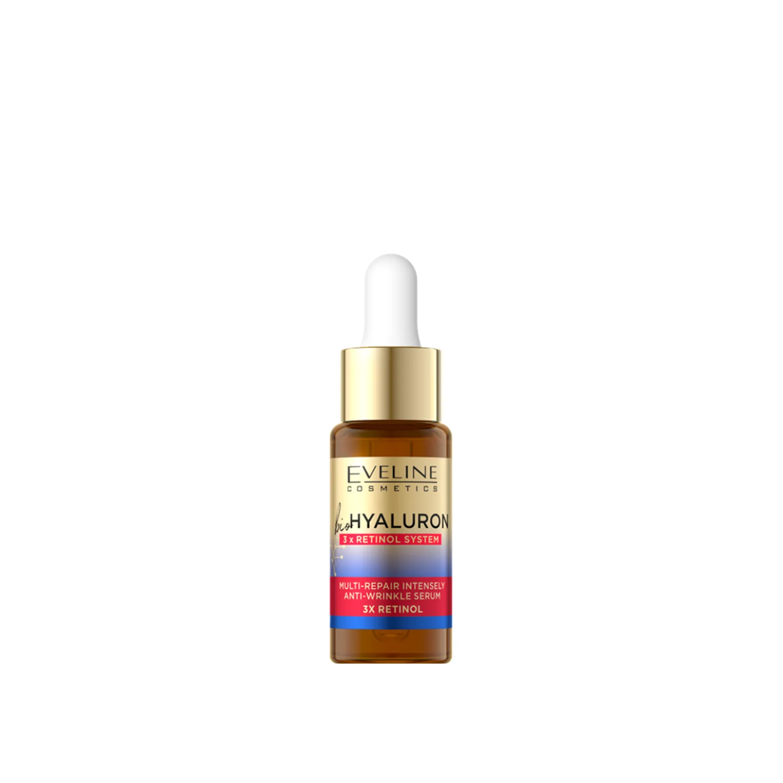 Eveline Cosmetics BioHyaluron 3x Retinol System Multi-Repair Intensely Anti-Wrinkle Serum 18ml (0.63floz)