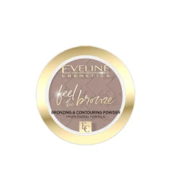 Eveline Cosmetics Feel The Bronze Bronzing and Contouring Powder 01 Milky Way 4g (0.14oz)