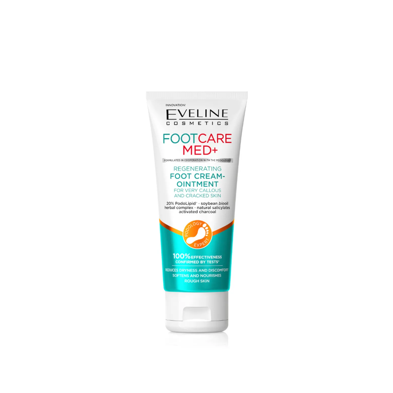 Eveline Cosmetics Foot Care Med+ Foot Cream-Ointment 100ml (3.52floz)