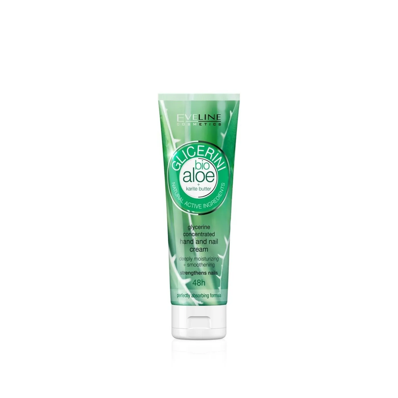 Eveline Cosmetics Glicerini Bio Aloe Hand and Nail Cream 100ml (3.52floz)