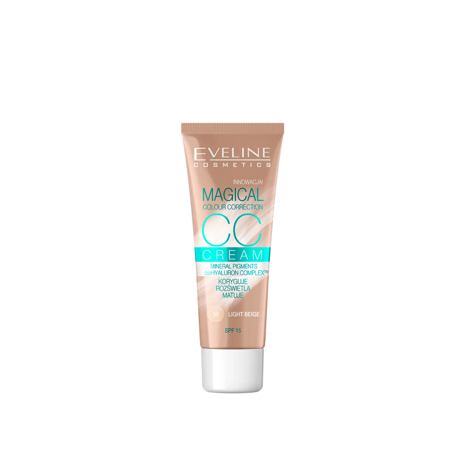 Eveline Cosmetics Magical Color Correction CC Cream SPF15 50 Light Beige 30ml (1.06floz)