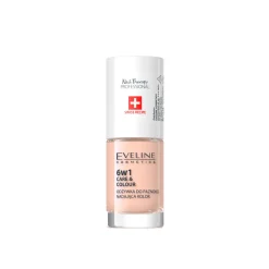 Eveline Cosmetics Nail Therapy 6-In-1 Care & Color Nude 5ml (0.18floz)