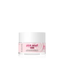 Eveline Cosmetics Pink Snail Moisturizing & Illuminating Vita-Capsule Cream 50ml (1.76floz)