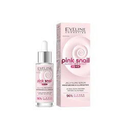 Eveline Cosmetics Pink Snail Moisturizing & Illuminating Jelly-Slime Serum 30ml (1.06floz)