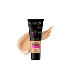 Eveline Cosmetics Selfie Time 2-In-1 Foundation & Concealer 04 Natural 30ml (1.06floz)