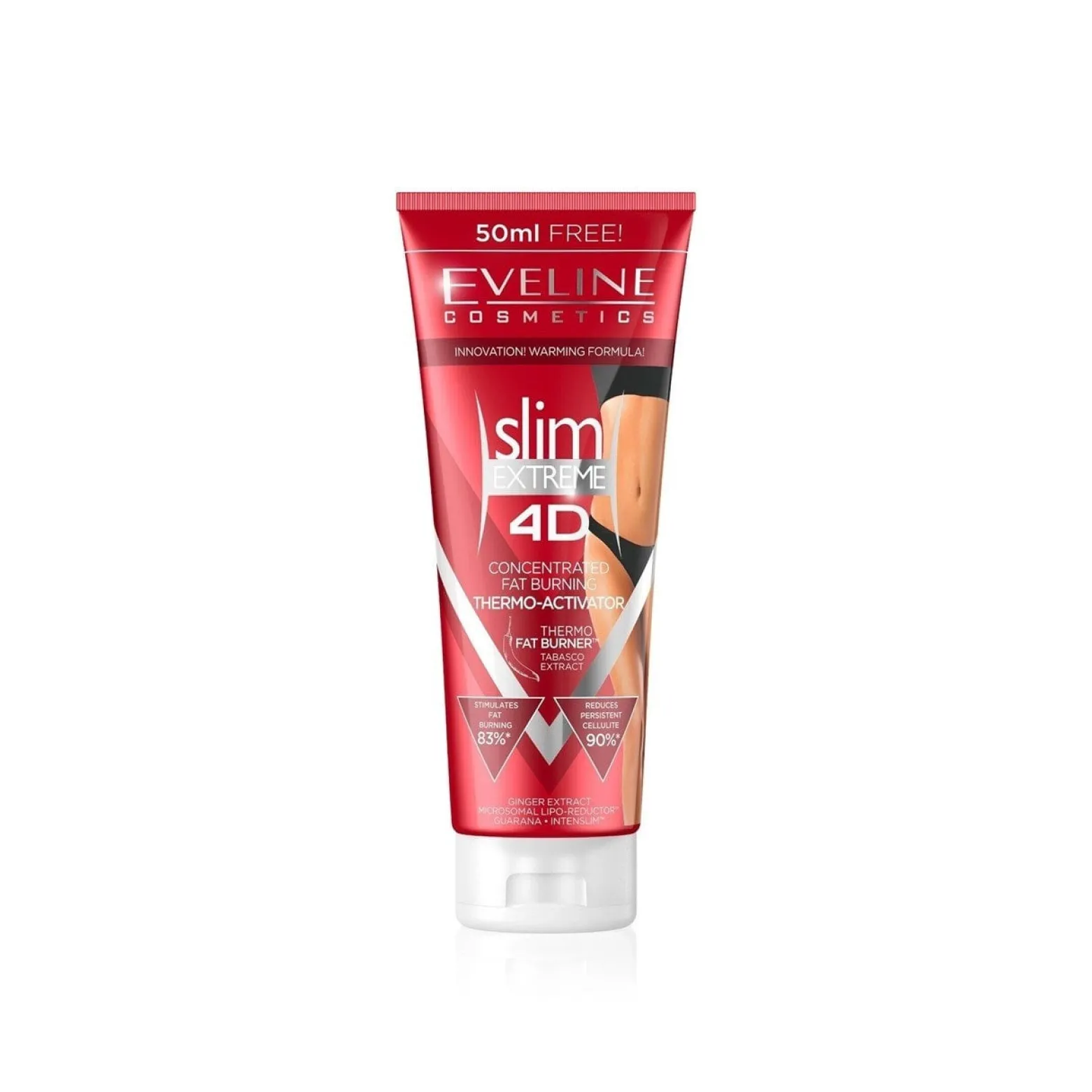 Eveline Cosmetics Slim Extreme 4D Concentrated Fat Burning Thermo-Activator 250ml (8.8floz)