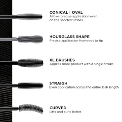 Eveline Cosmetics Variété Lashes Show Mascara Extra Black 10ml (0.35floz)