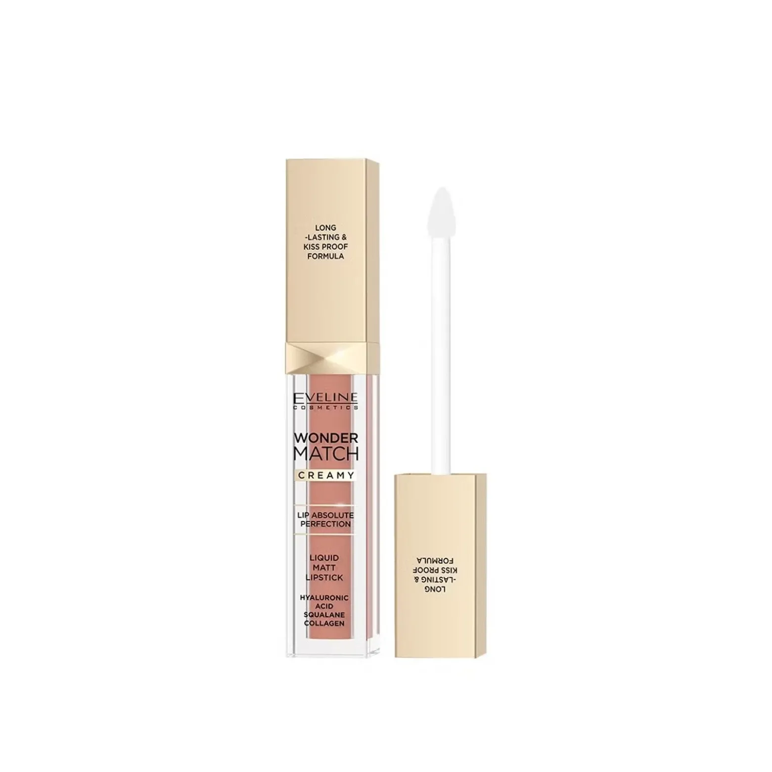 Eveline Cosmetics Wonder Match Creamy Liquid Matte Lipstick 11 Milky Nude 6.8ml (0.24floz)