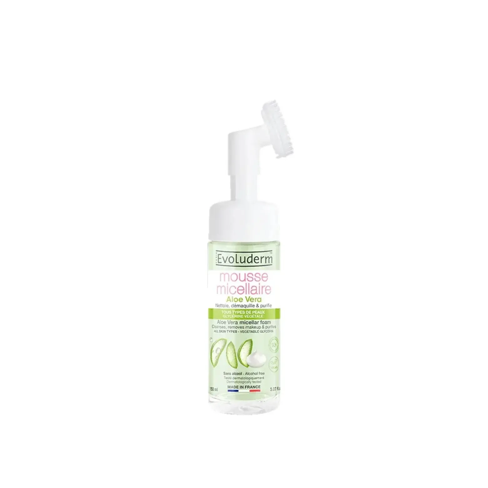 Evoluderm Aloe Vera Micellar Foam 150ml (5.07floz)