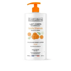 Evoluderm Carotte Vitaminée Nourishing Body Lotion 1L (34floz)