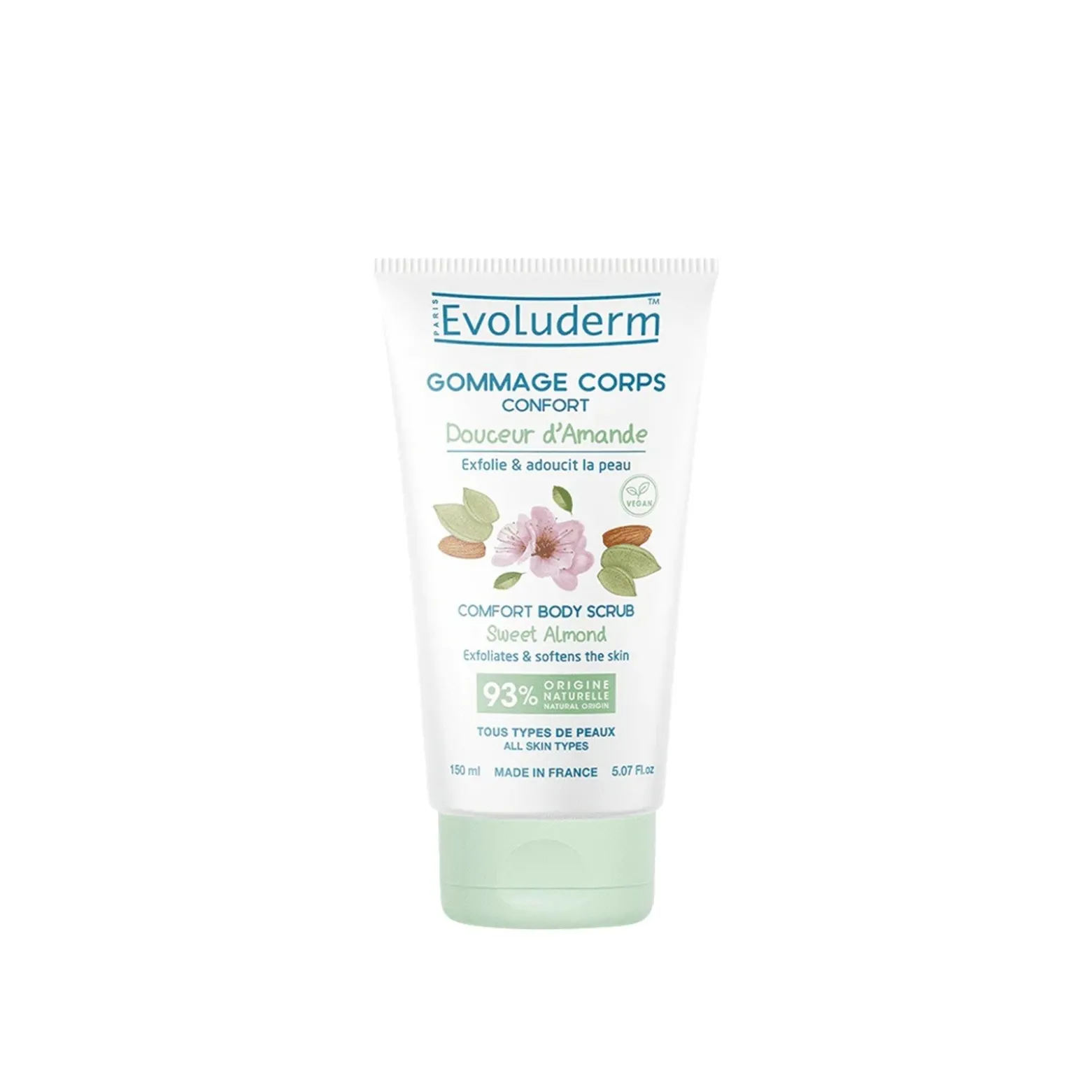 Evoluderm Douceur d'Amande Comfort Body Scrub 150ml (5.07floz)