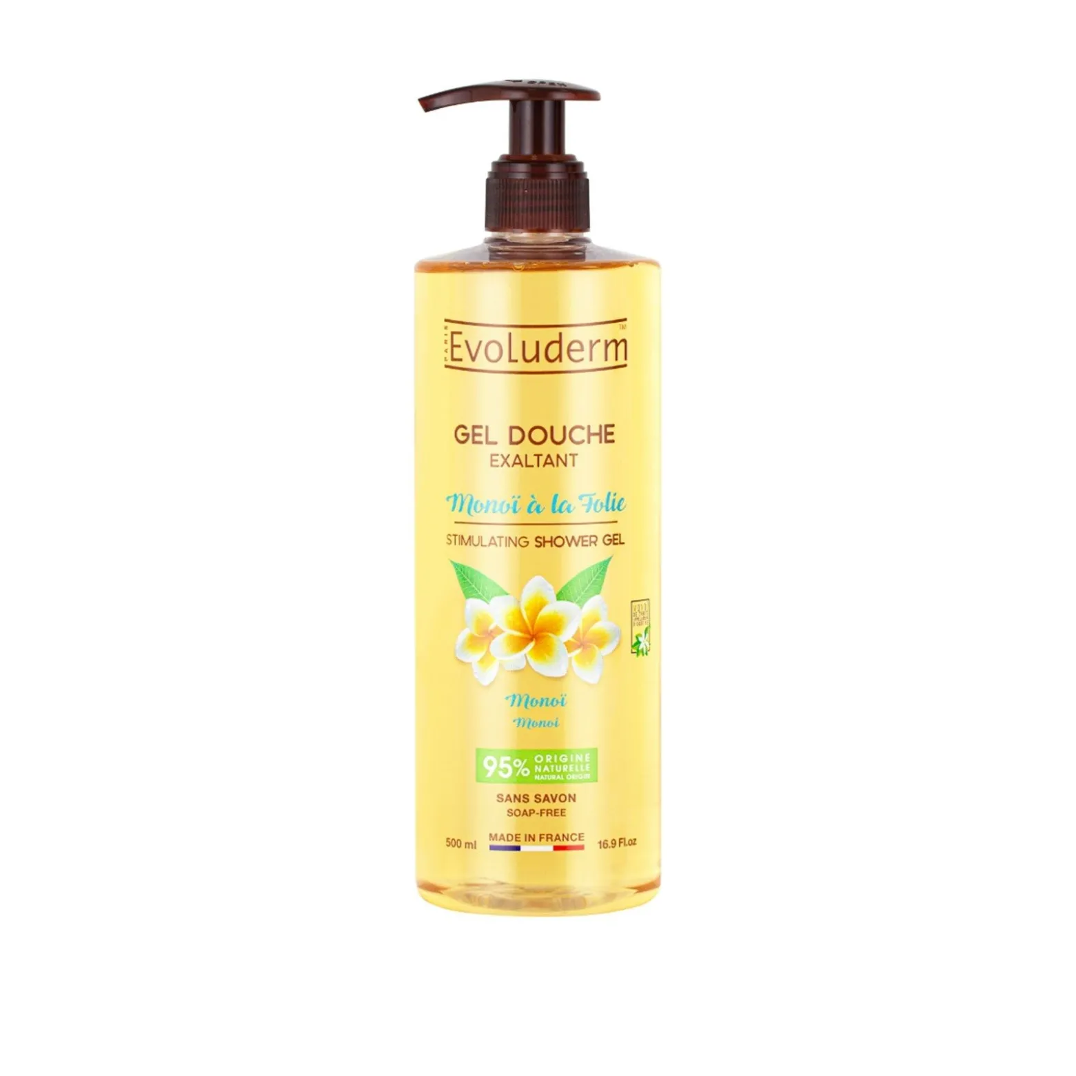 Evoluderm Monoï à la Folie Stimulating Shower Gel 500ml (16.9floz)