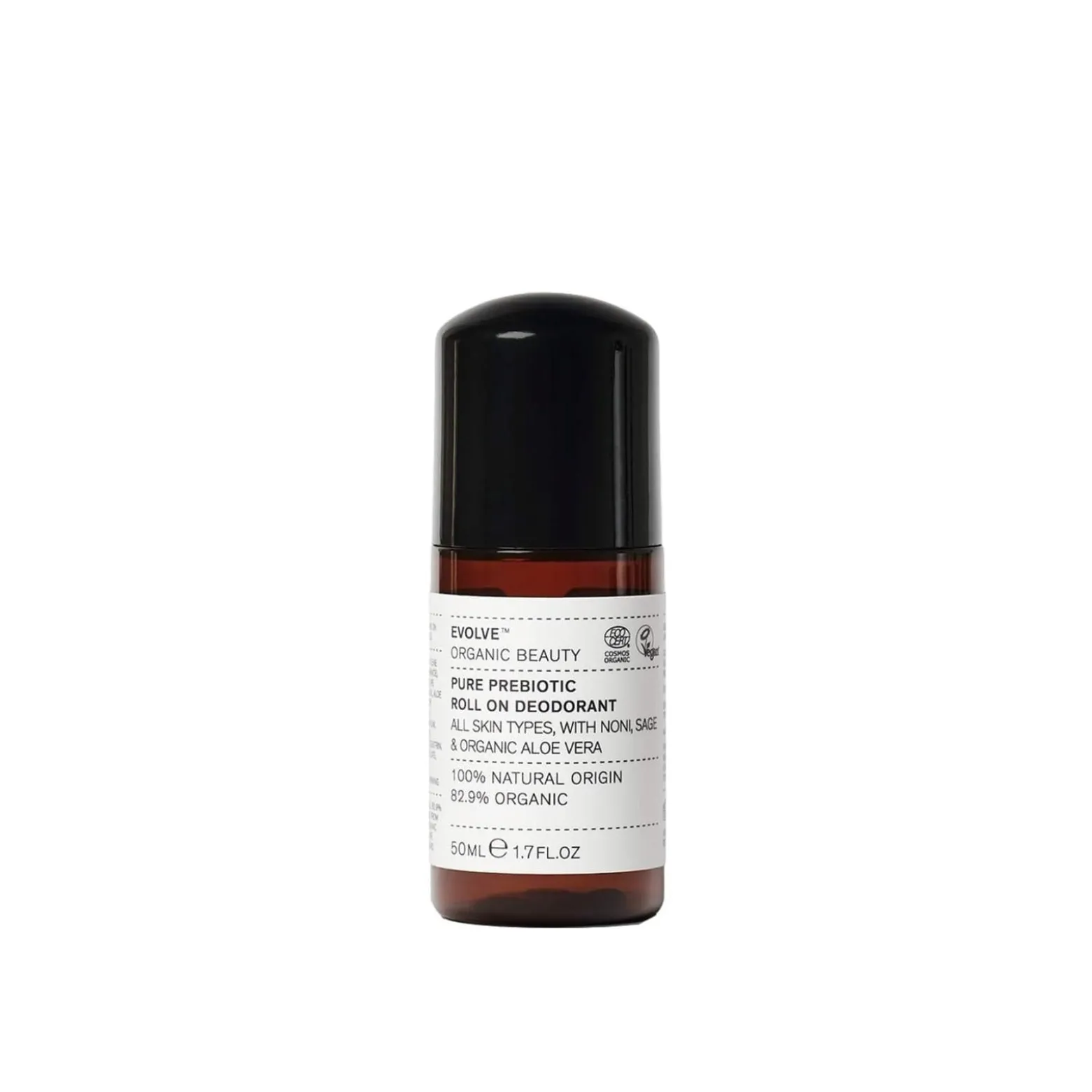 Evolve Pure Prebiotic Roll-On Deodorant 50ml (1.7floz)