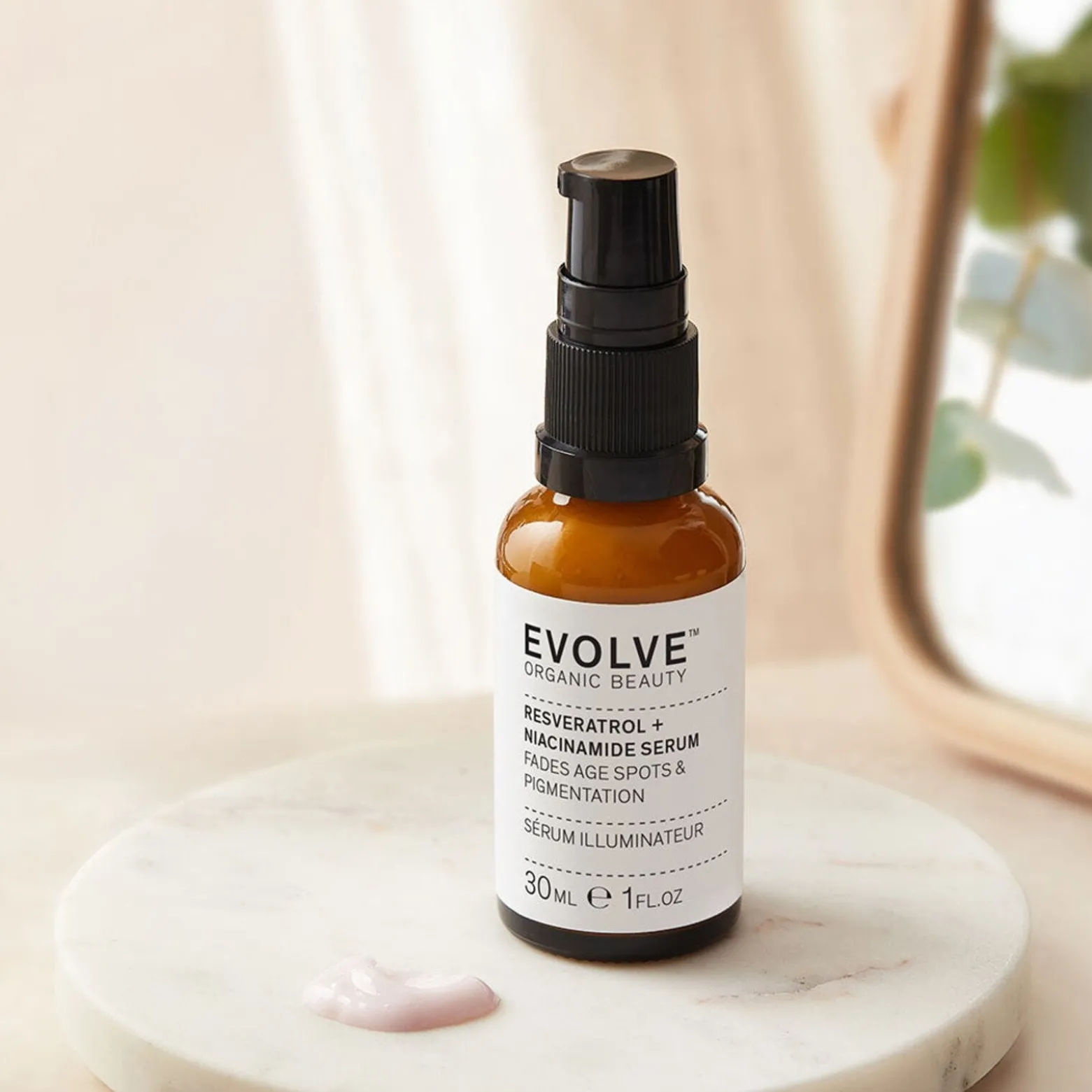 Evolve Resveratrol + Niacinamide Serum 30ml (1floz)