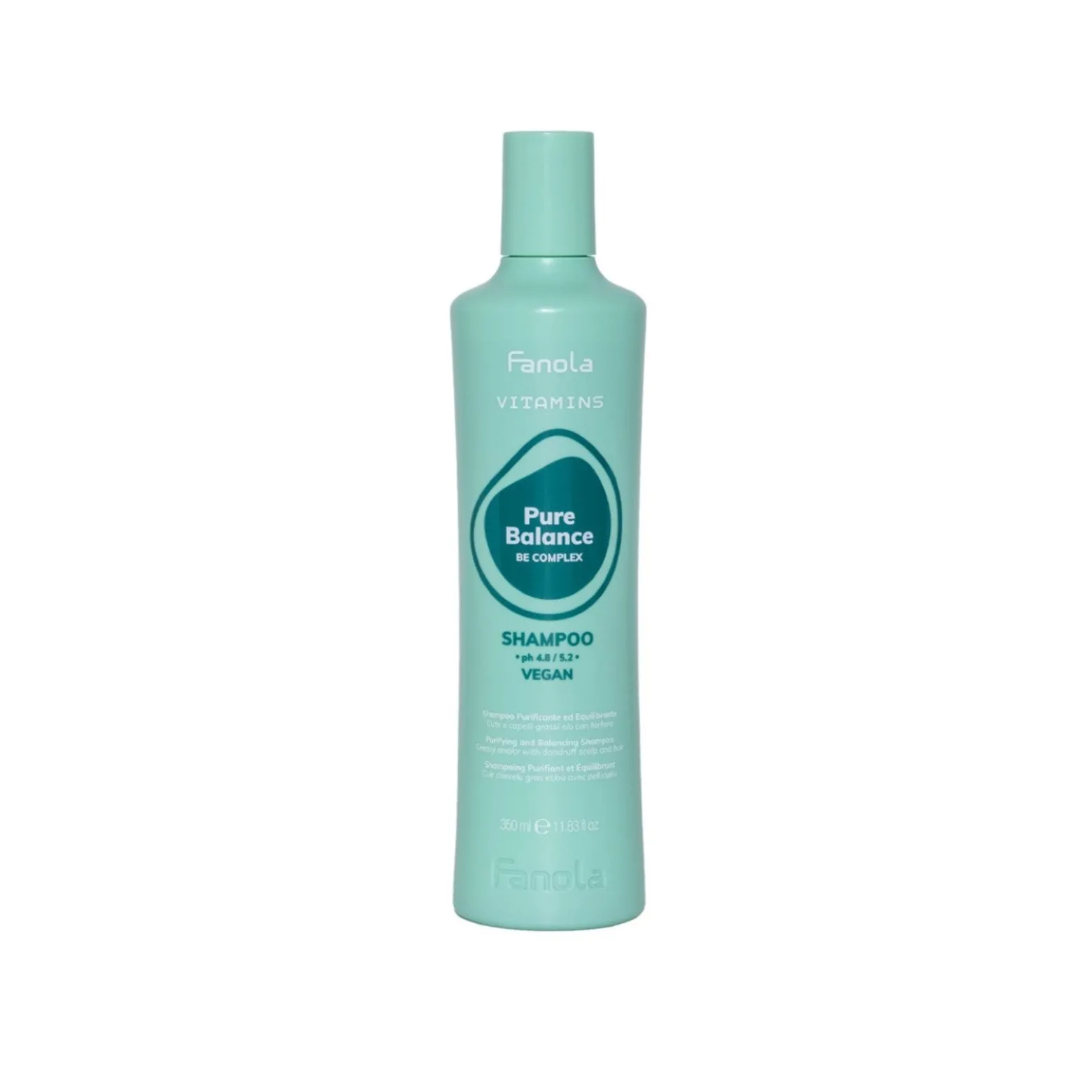 Fanola Vitamins Pure Balance Shampoo 350ml (11.83floz)