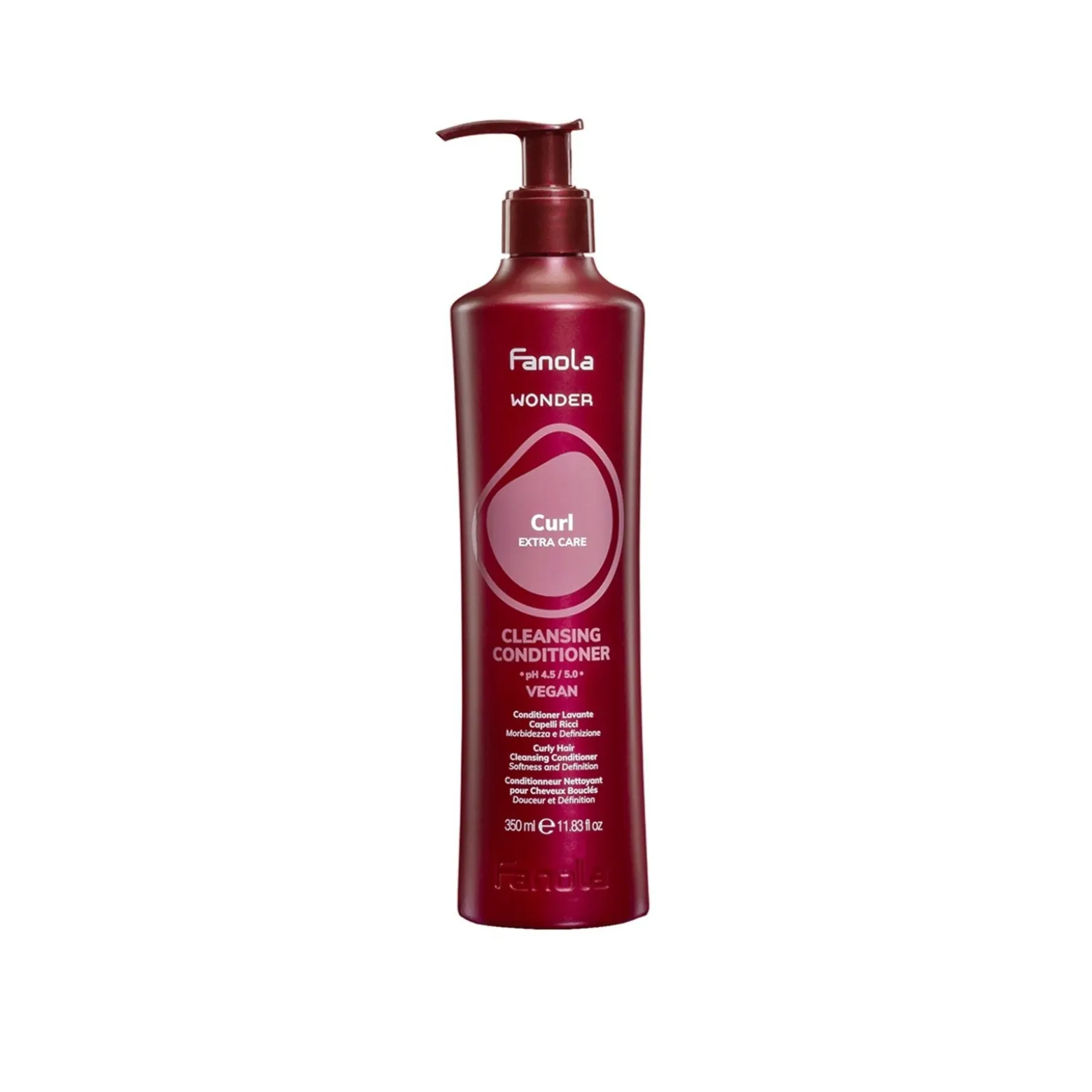 Fanola Wonder Curl Extra Care Cleansing Conditioner 350ml (11.83floz)
