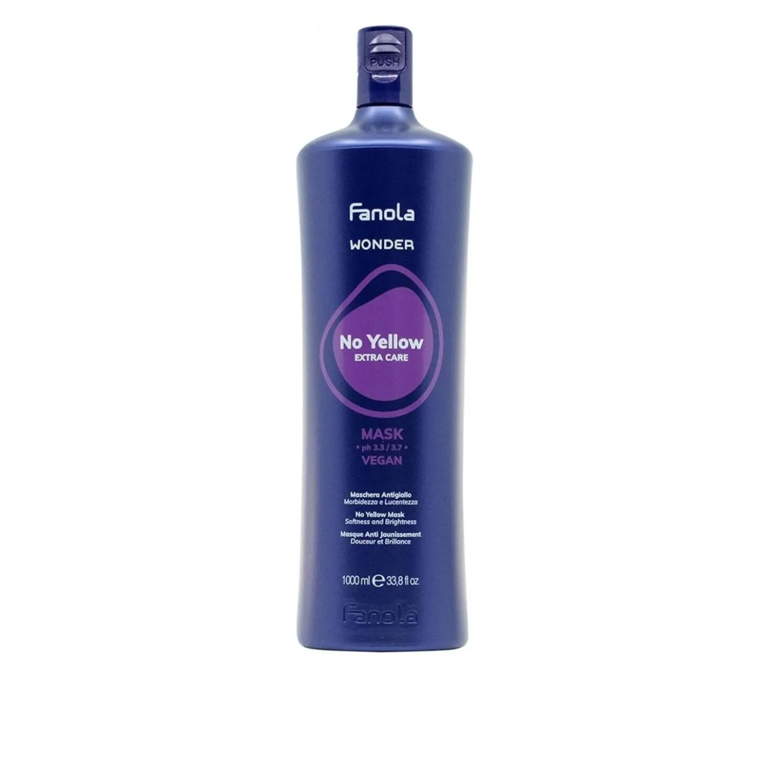 Fanola Wonder No Yellow Extra Care Mask 1L (33.8floz)