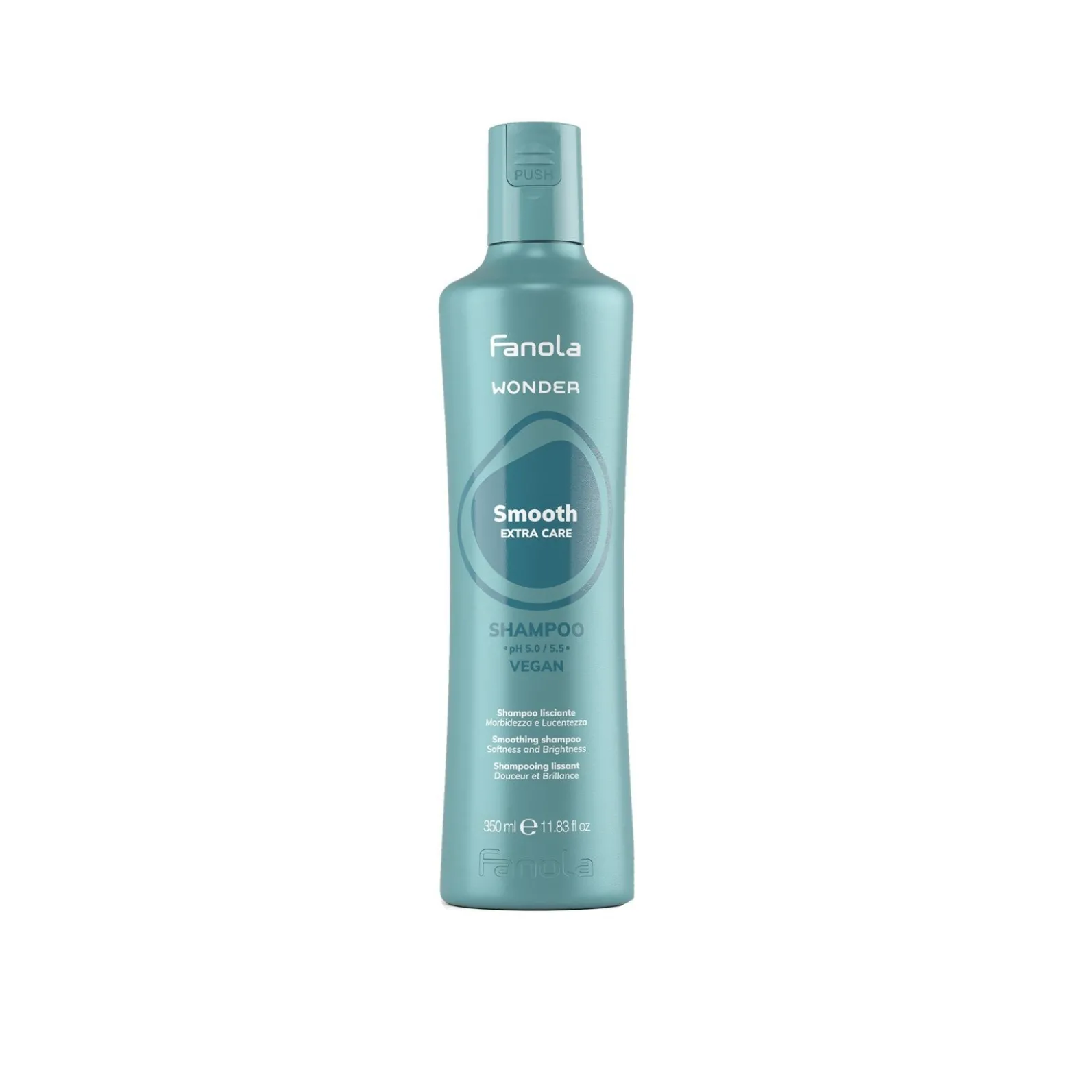 Fanola Wonder Smooth Extra Care Shampoo 350ml (11.83floz)