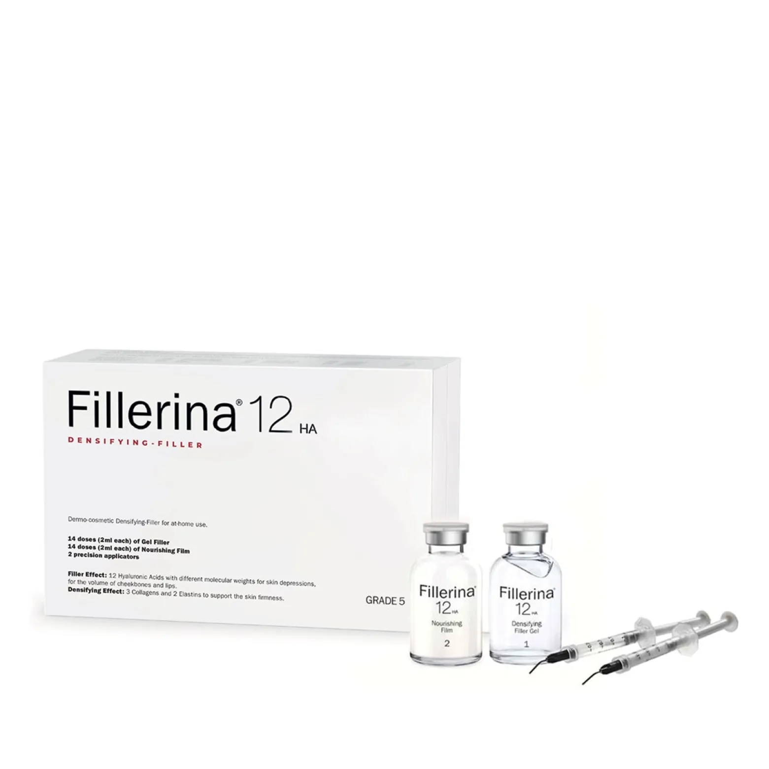 Fillerina 12HA Densifying-Filler Treatment Grade 5 Anti-Aging 30ml x2 (2x1.01floz)