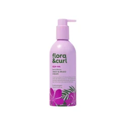 Flora & Curl style me. Sweet Hibiscus Twist & Braid Cream 300ml (10.1floz)