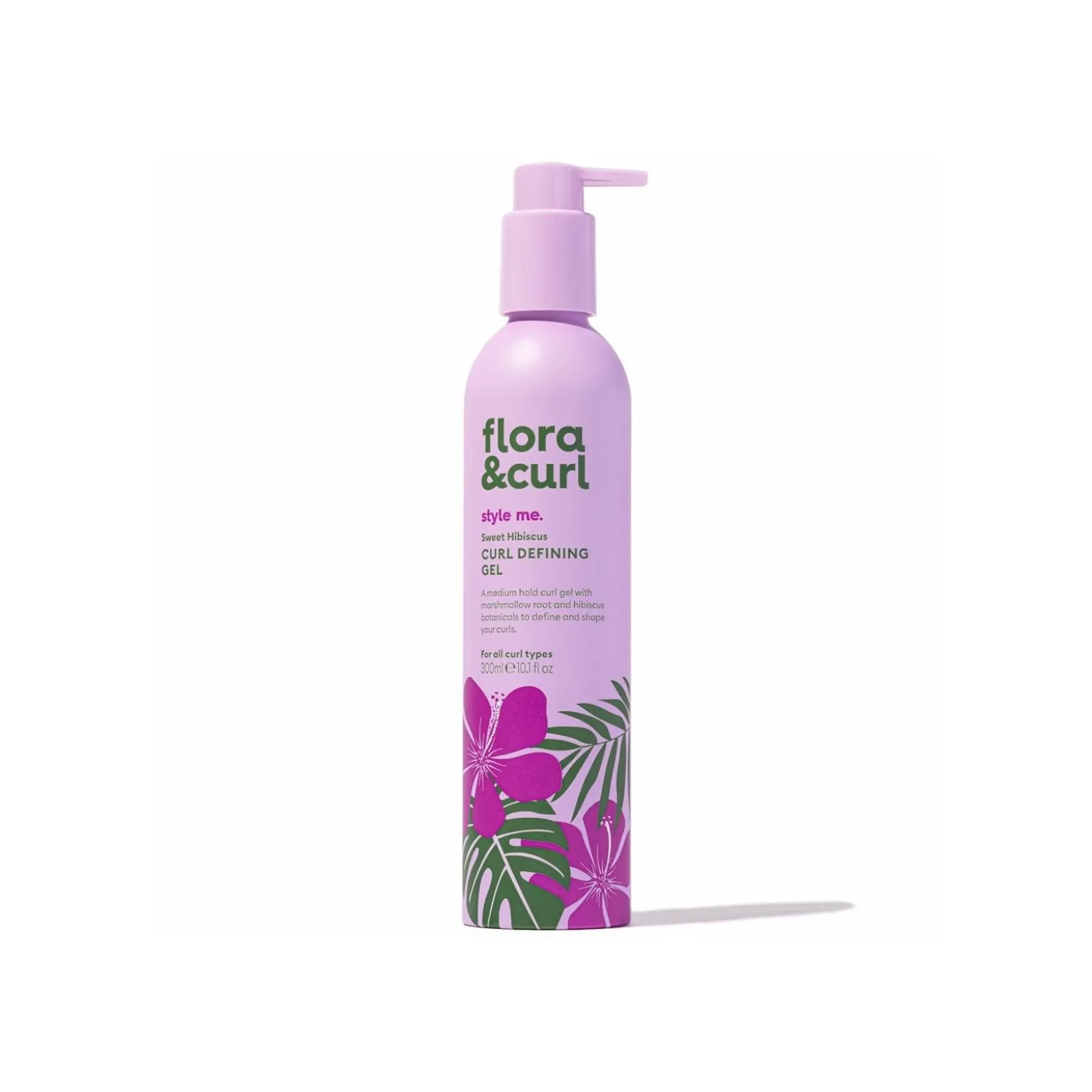 Flora & Curl style me. Sweet Hibiscus Curl Defining Gel 300ml (10.1floz)