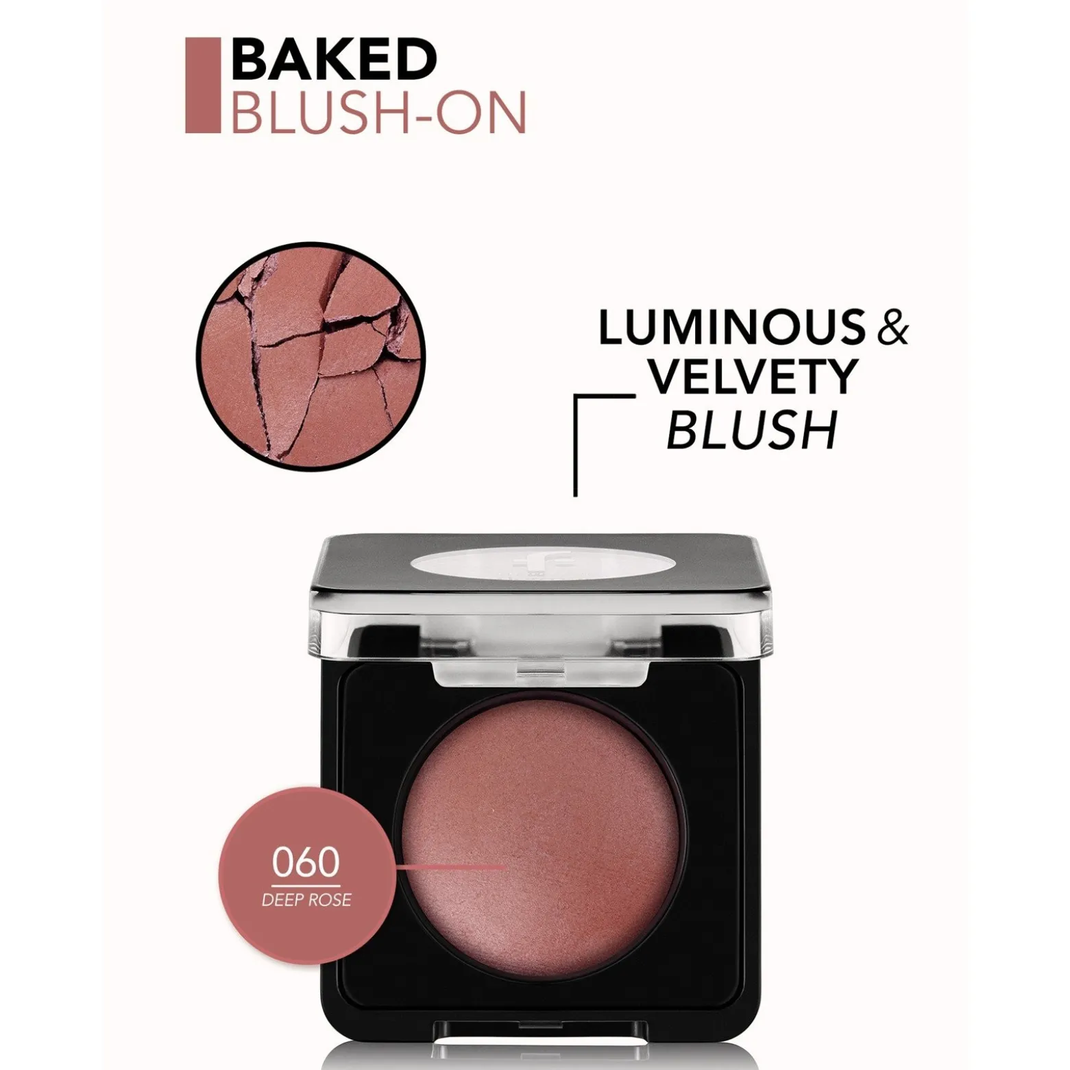 Flormar Baked Blush-On 060 Deep Rose 4g (0.14oz)