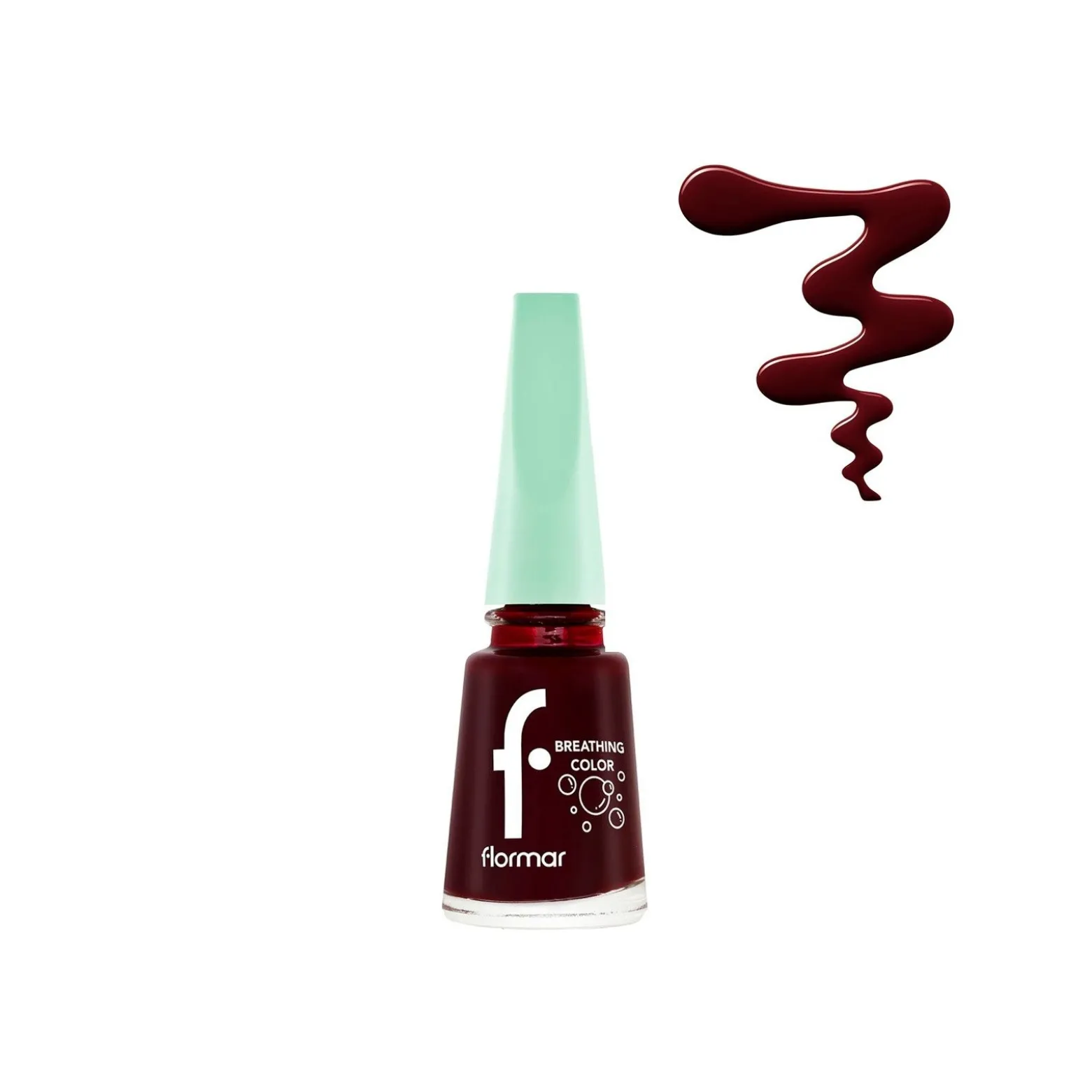 Flormar Breathing Color Nail Enamel 012 Burgundy 11ml (0.37floz)