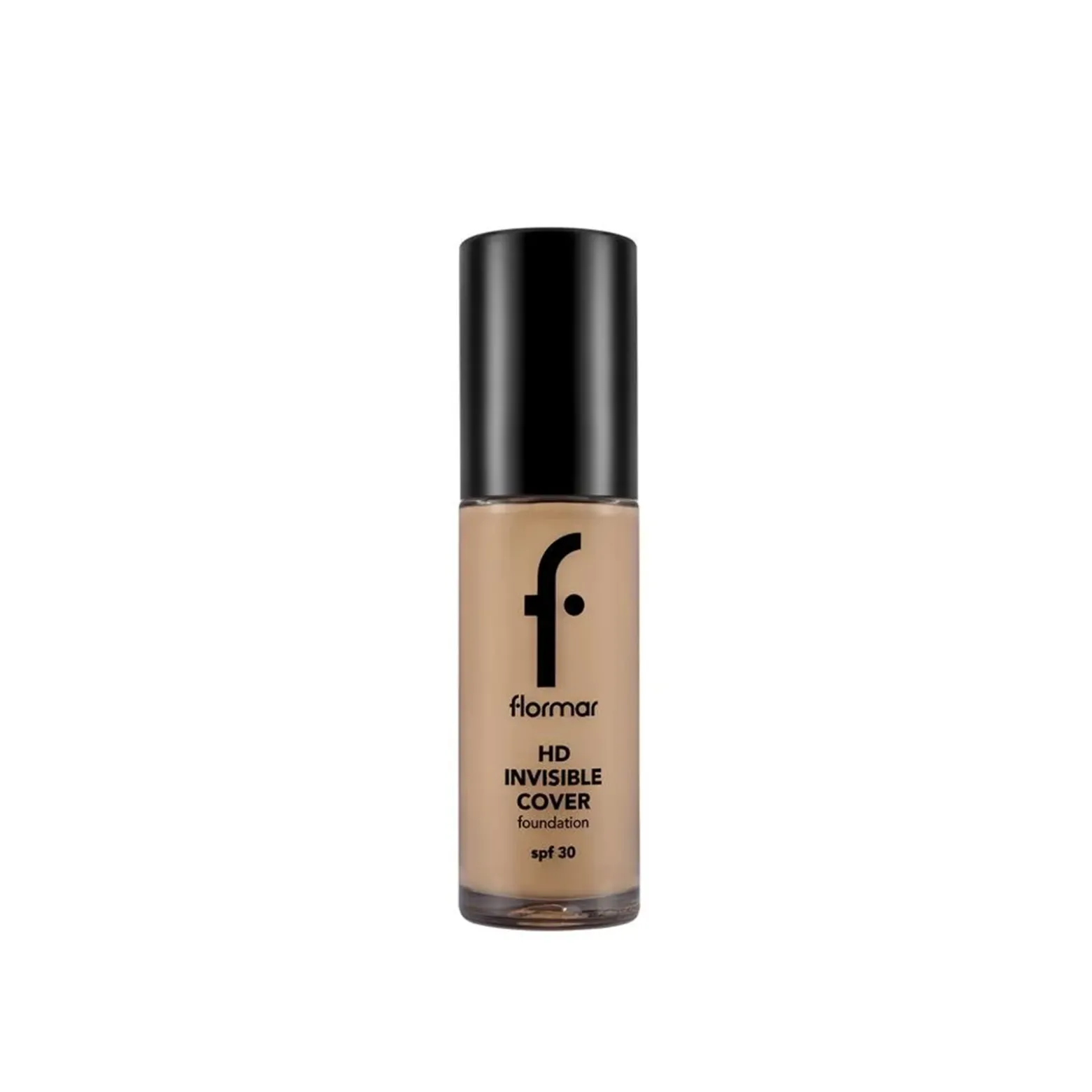 Flormar Invisible Cover HD Foundation SPF30 100 Medium Beige 30ml (1.01floz)