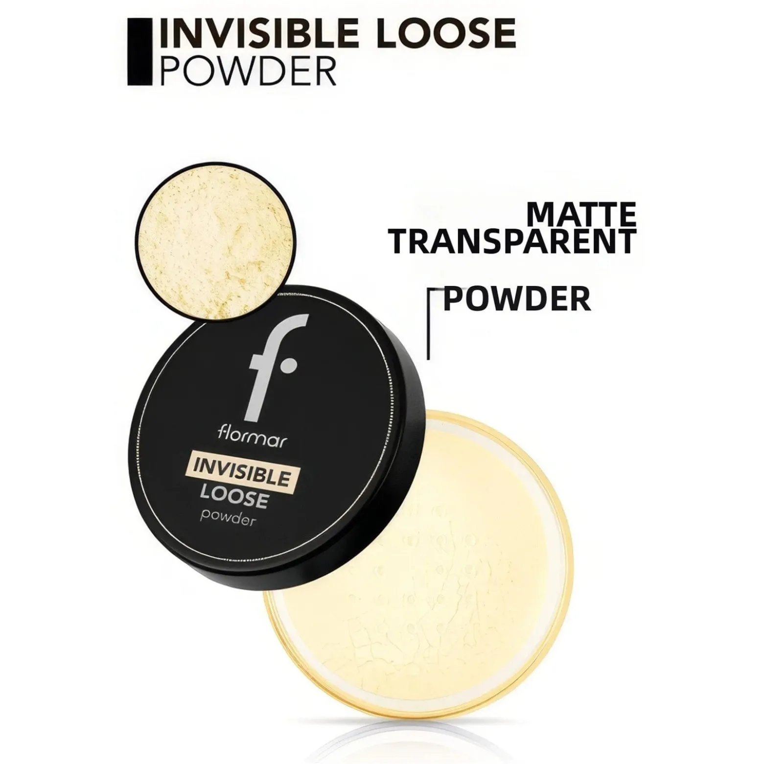 Flormar Invisible Loose Powder 002 Banana Yum 15g (0.52oz)