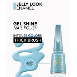 Flormar Jelly Look Nail Enamel 09 Sky Blue 11ml (0.37floz)