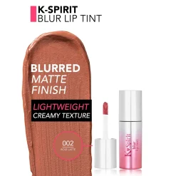 Flormar K-Spirit Blur Lip Tint 002 Rose Latte 4ml (0.13floz)