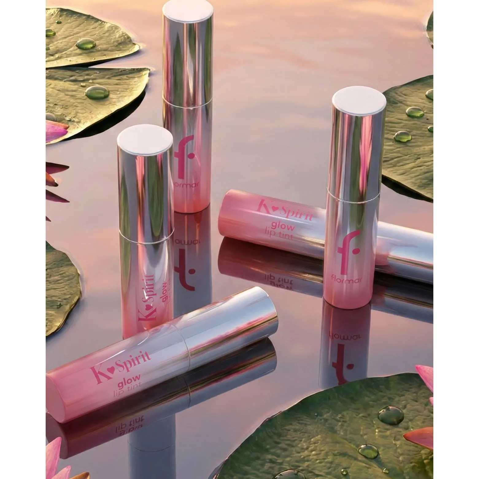 Flormar K-Spirit Glow Lip Tint 005 Cherry Noir 4ml (0.13floz)