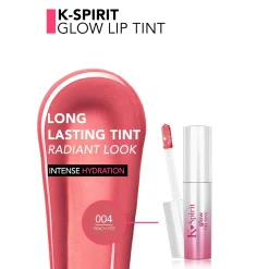 Flormar K-Spirit Glow Lip Tint 004 Peach Fizz 4ml (0.13floz)