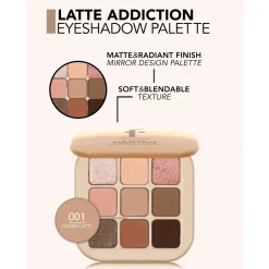 Flormar Latte Addiction Eyeshadow Palette 001 Frozen Latte