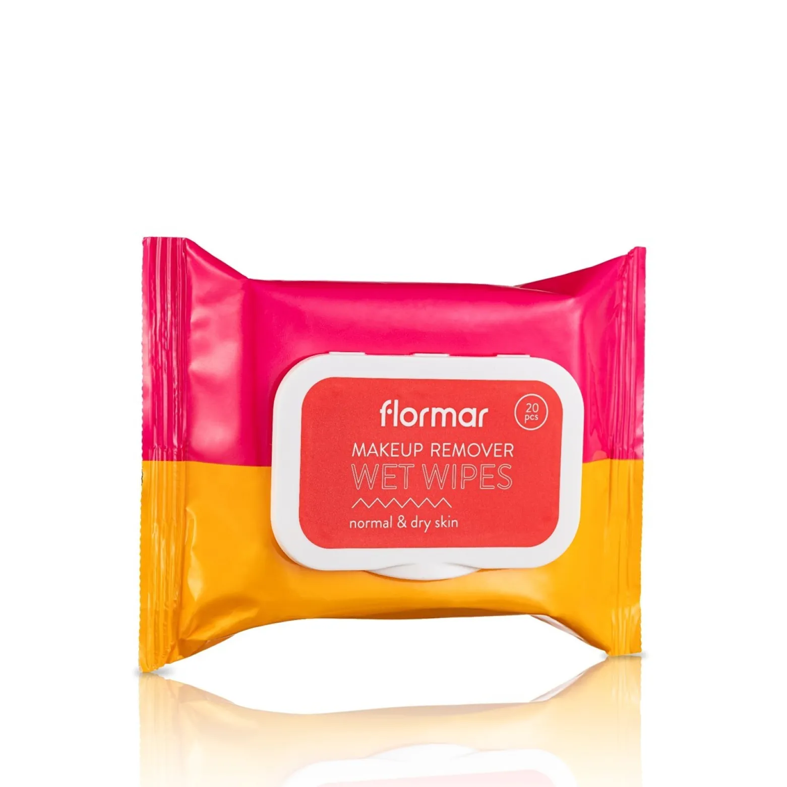Flormar Makeup Remover Wet Wipes for Normal & Dry Skin x20
