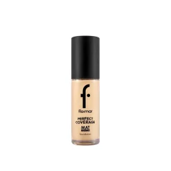Flormar Perfect Coverage Mat Touch Foundation 306 Pastelle 30ml (1.01floz)