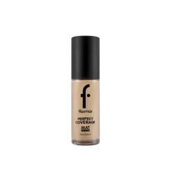 Flormar Perfect Coverage Mat Touch Foundation 321 Natural Pastelle 30ml (1.01floz)