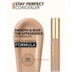 Flormar Stay Perfect Concealer 008 Golden Beige 12.5ml (0.42floz)