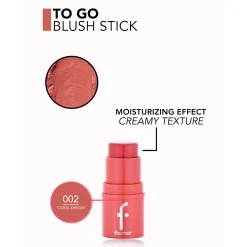 Flormar To Go Blusher Stick 02 Coral Dream 4g (0.14oz)