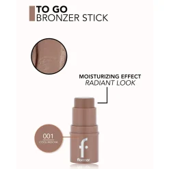 Flormar To Go Bronzer Stick 01 Cool Mocha 4.5g (0.16oz)