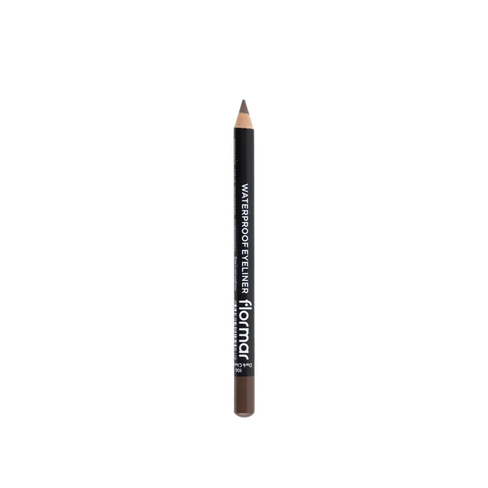 Flormar Waterproof Eyeliner 106 Dark Chestnut 1.14g (0.04oz)