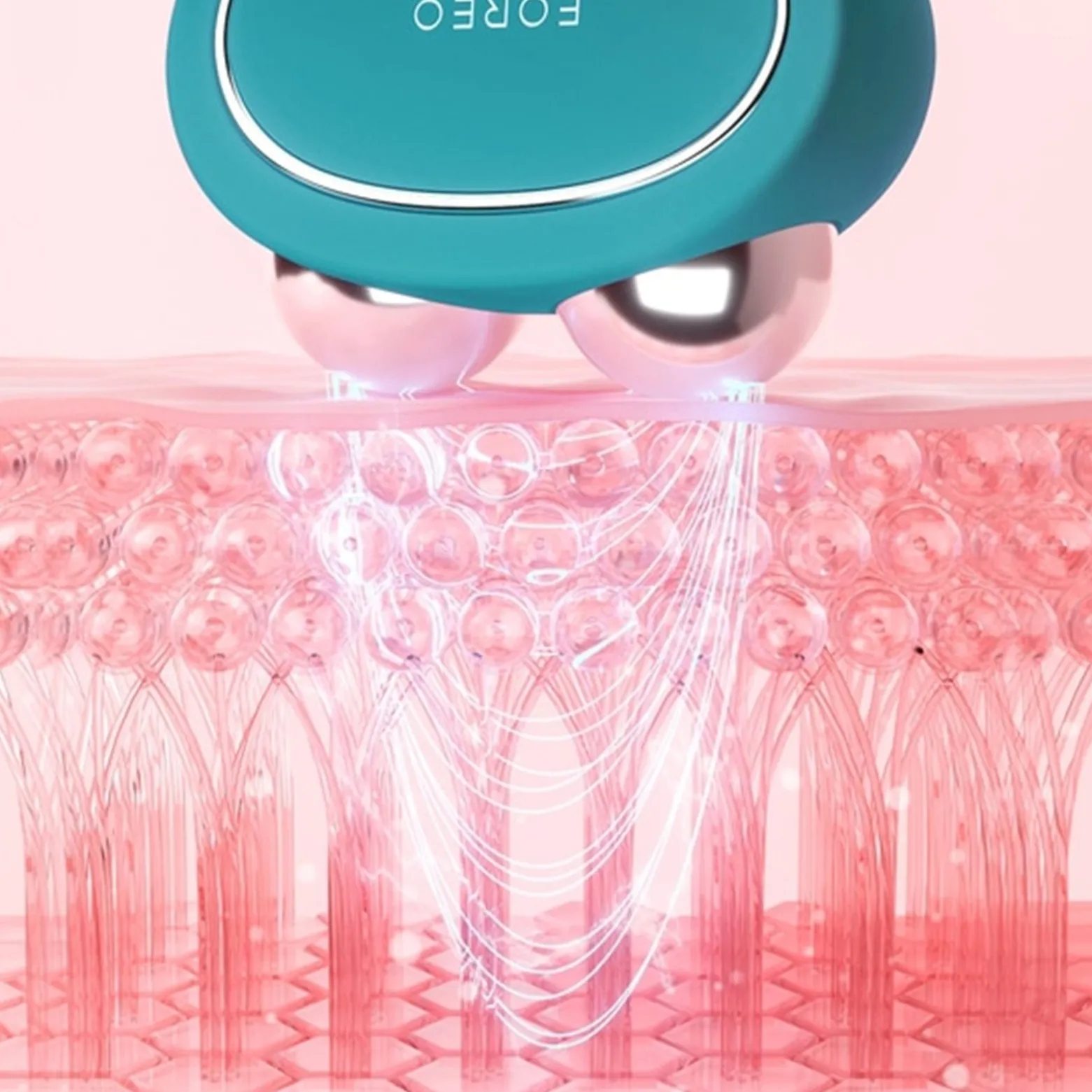 FOREO BEAR™ 2 Advanced Microcurrent Facial Toning Device Evergreen